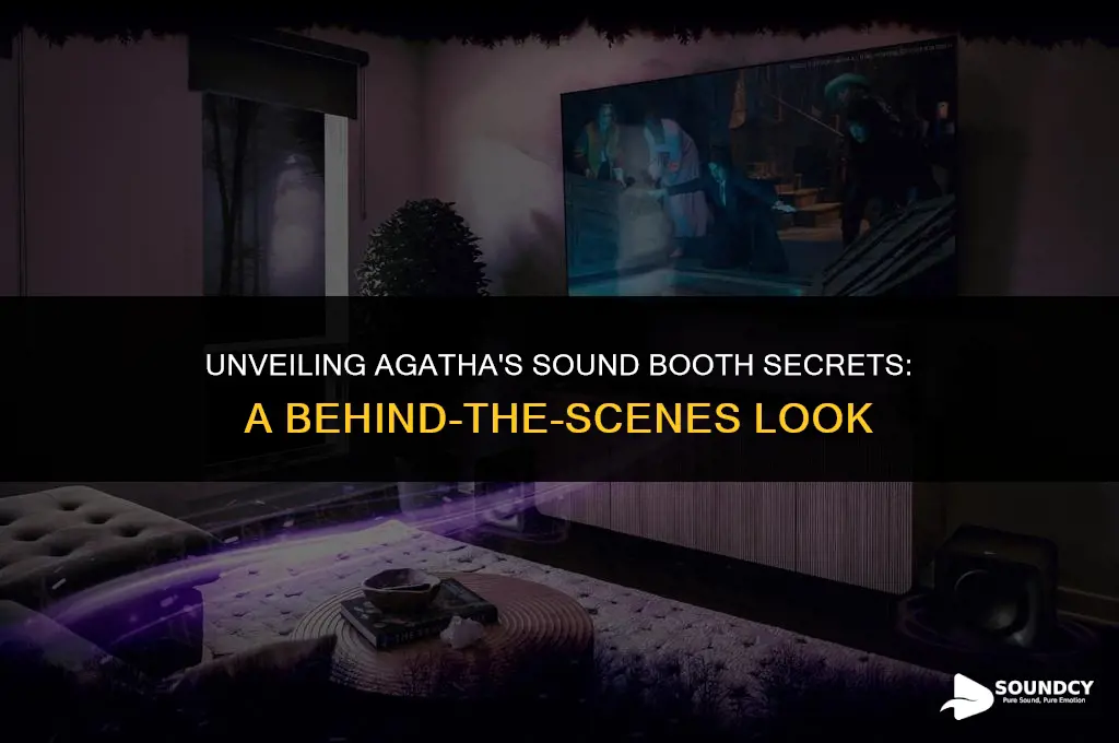 what did she say in the sound booth agatha