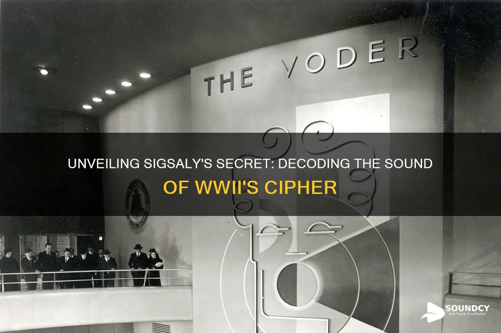 what did sigsaly sound like