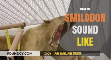 Unveiling the Smilodon's Roar: Reconstructing the Saber-Toothed Cat's Vocalizations