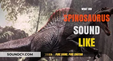Unveiling the Mysterious Roar: What Did Spinosaurus Sound Like?