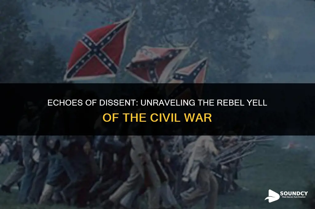 what did the civil war rebel yell sound like