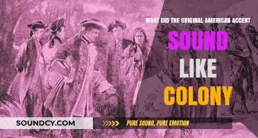 Unveiling the Lost Sounds: The Original American Accent in the Colonial Era