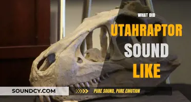 Unveiling the Utahraptor's Roar: Reconstructing a Dinosaur's Lost Voice