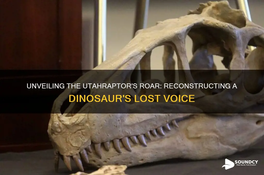 what did utahraptor sound like