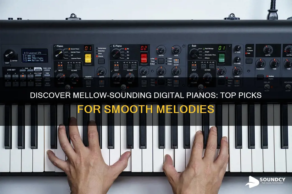 what digital pianos sound mellow