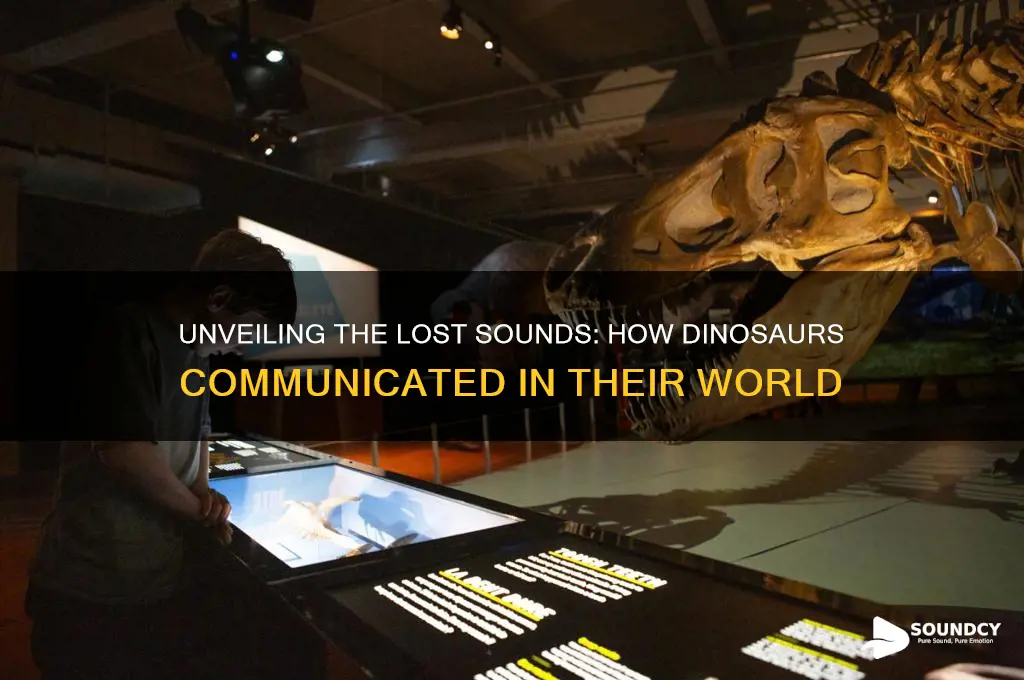 what dinosaurs actually sounded like