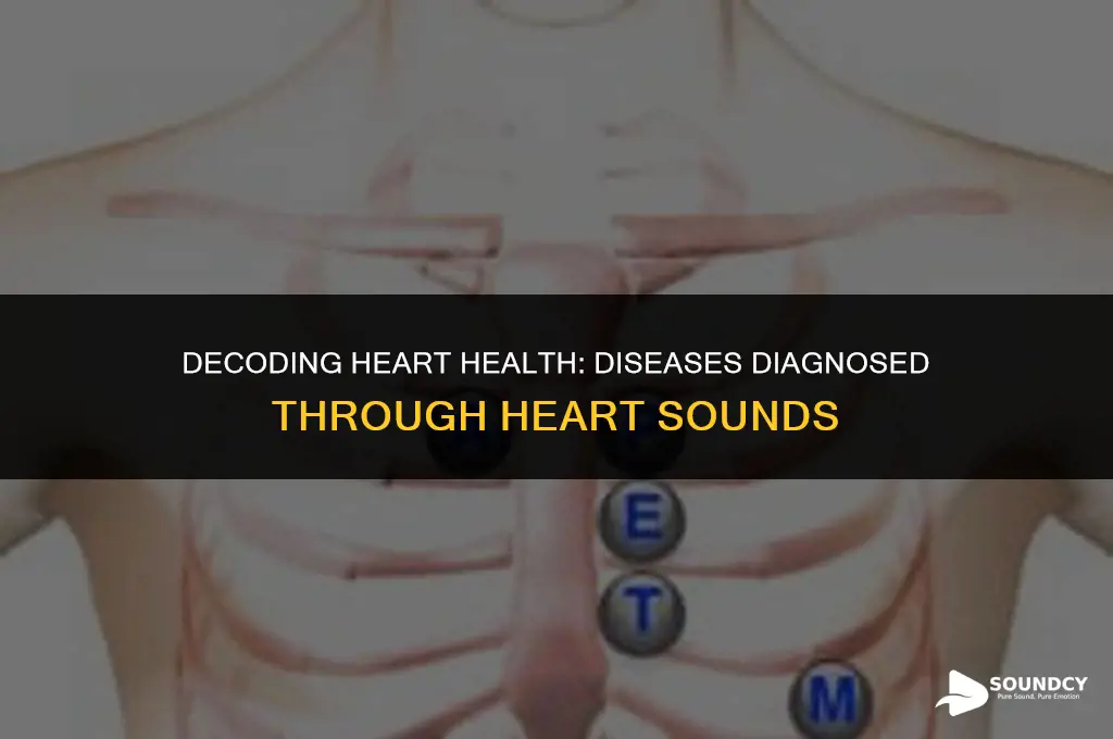 what disease be diagnosed by listening to heart sounds