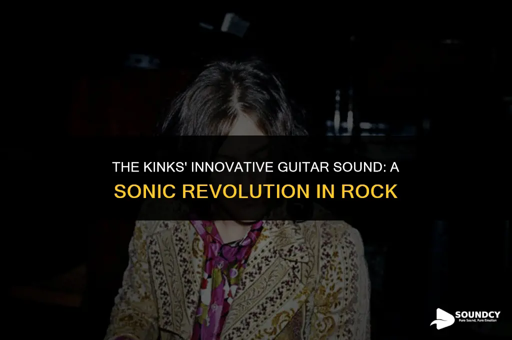 what distinctive guitar sound was created by the kinks