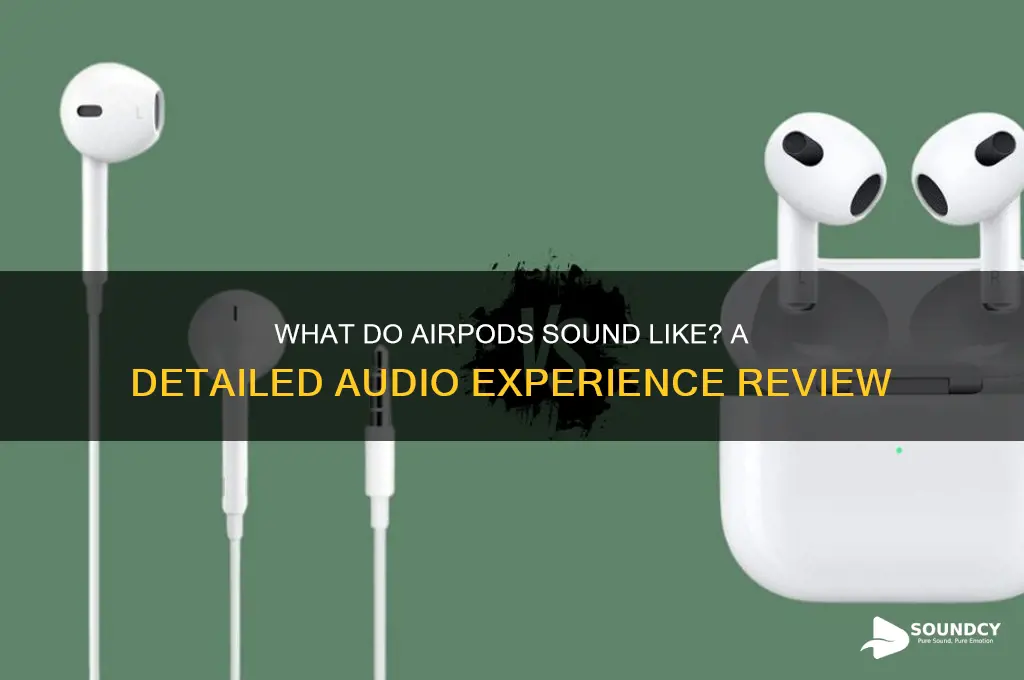 what do airpods sound like