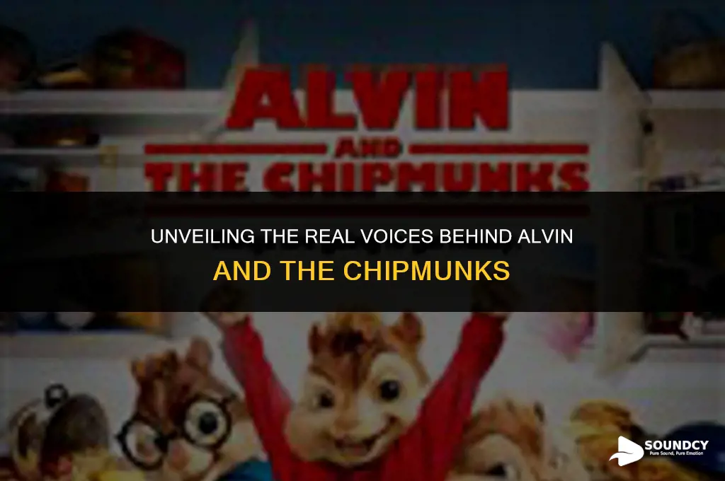 what do alvin and the chipmunks actually sound like