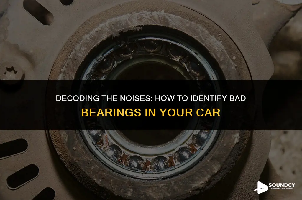 what do bad bearings on a car sound like