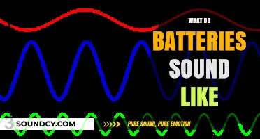 Unveiling the Unexpected: What Sounds Do Batteries Actually Make?
