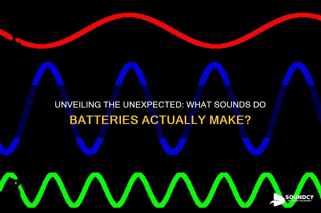 what do batteries sound like