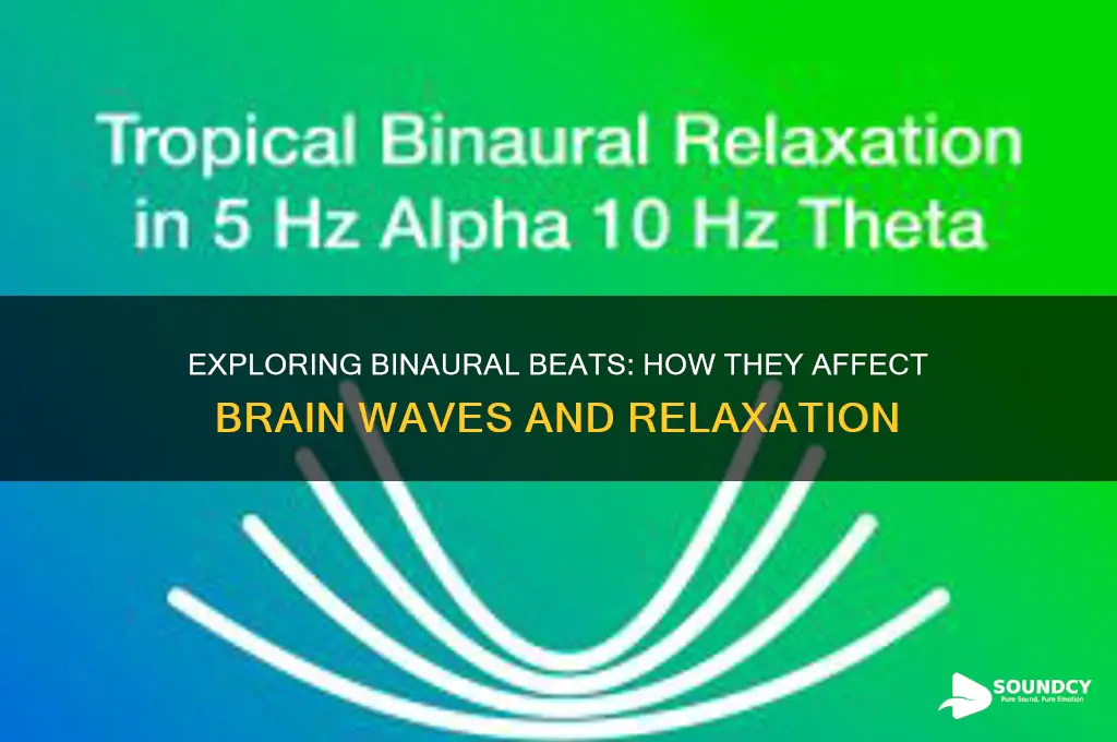 what do binaural sounds do