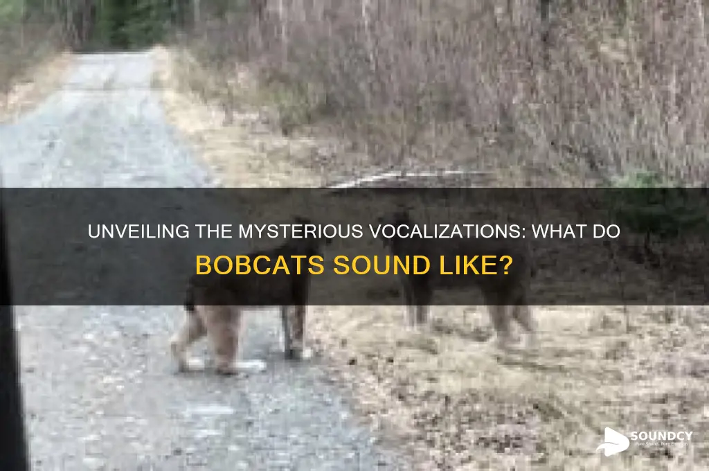 what do bobcat sound like