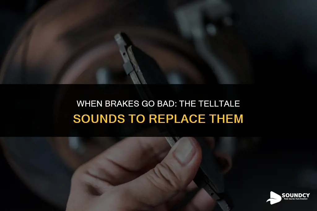 what do brakes sound like when they need replaced