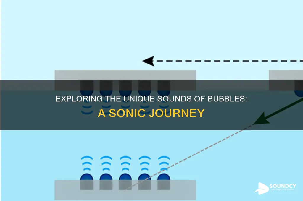 what do bubbles sound like