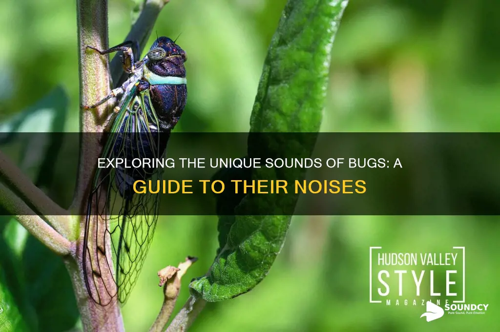 what do bugs sound like