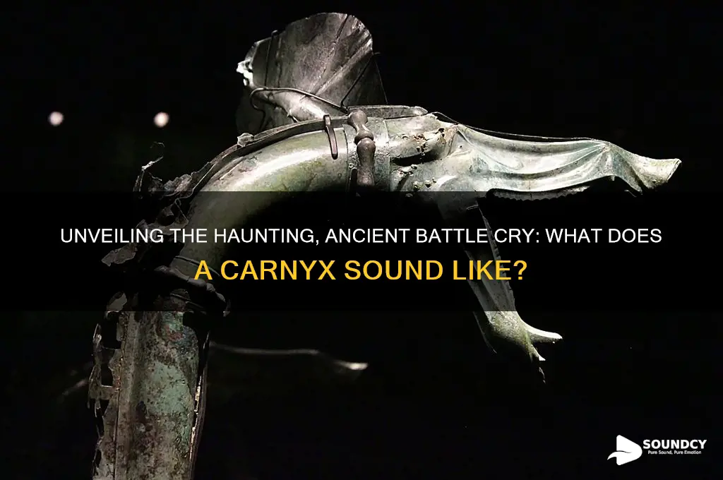 what do carnyx sound like