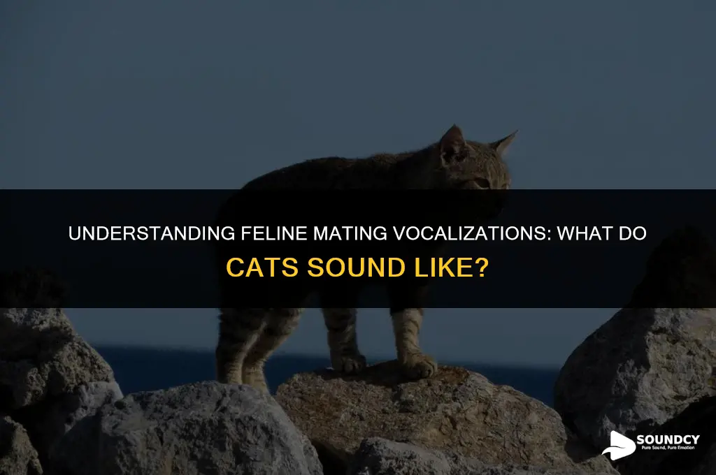 what do cats sound like when they have sex