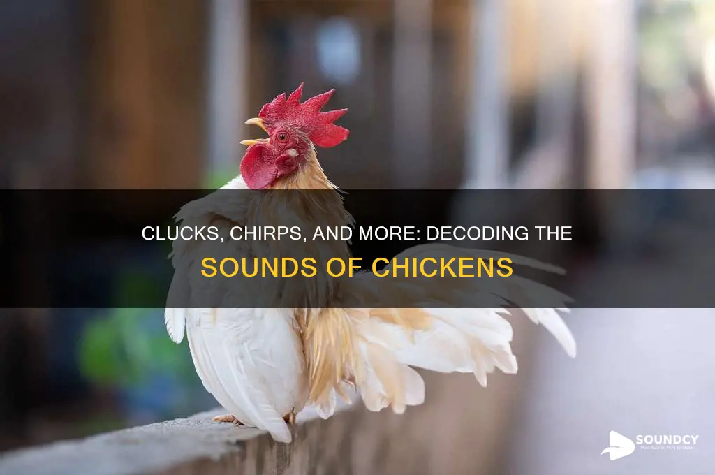 what do chickens sound like