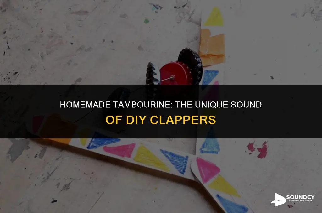what do clappers sound like in the homemade tambourine