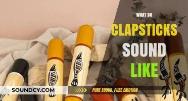 Discover the Unique Rhythms: What Do Clapsticks Sound Like?