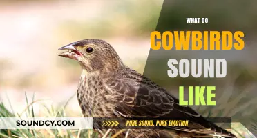 Unveiling the Unique Calls and Songs of Cowbirds in Nature