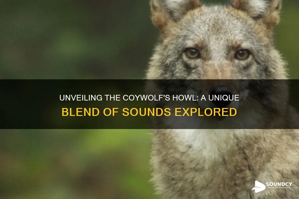 what do coywolf sound like