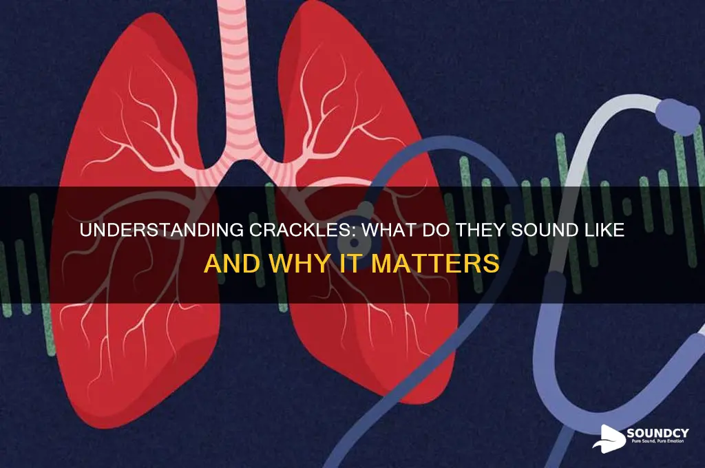 what do crackles sound like