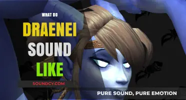 Unveiling the Unique Vocal Tones of Draenei in Warcraft Universe