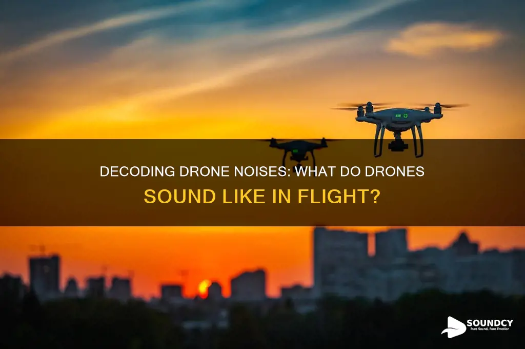 what do drone sound like