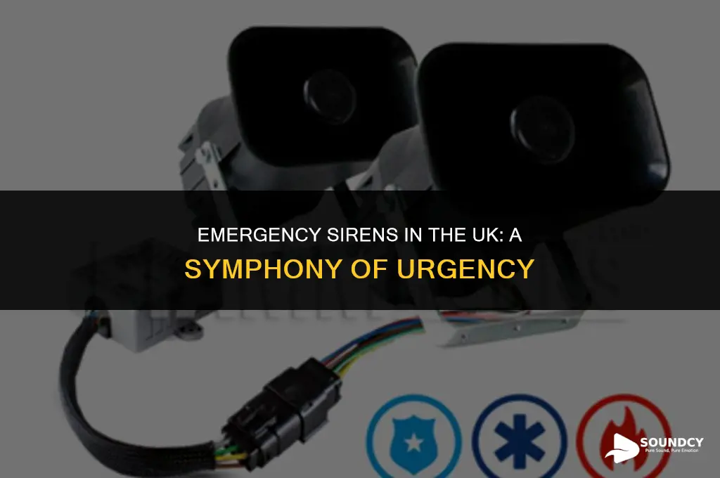what do emergency vehicles in the uk sound like