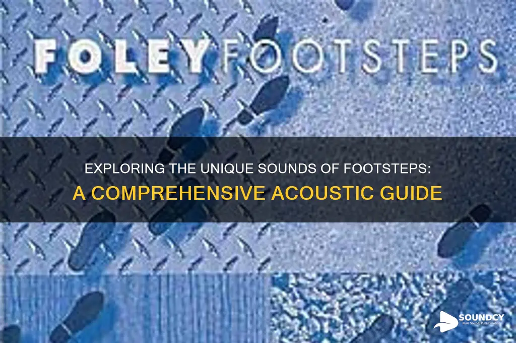 what do footsteps sound like