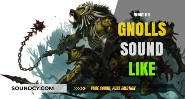 Unveiling Gnoll Vocalizations: Exploring Their Unique Sounds and Communication Methods