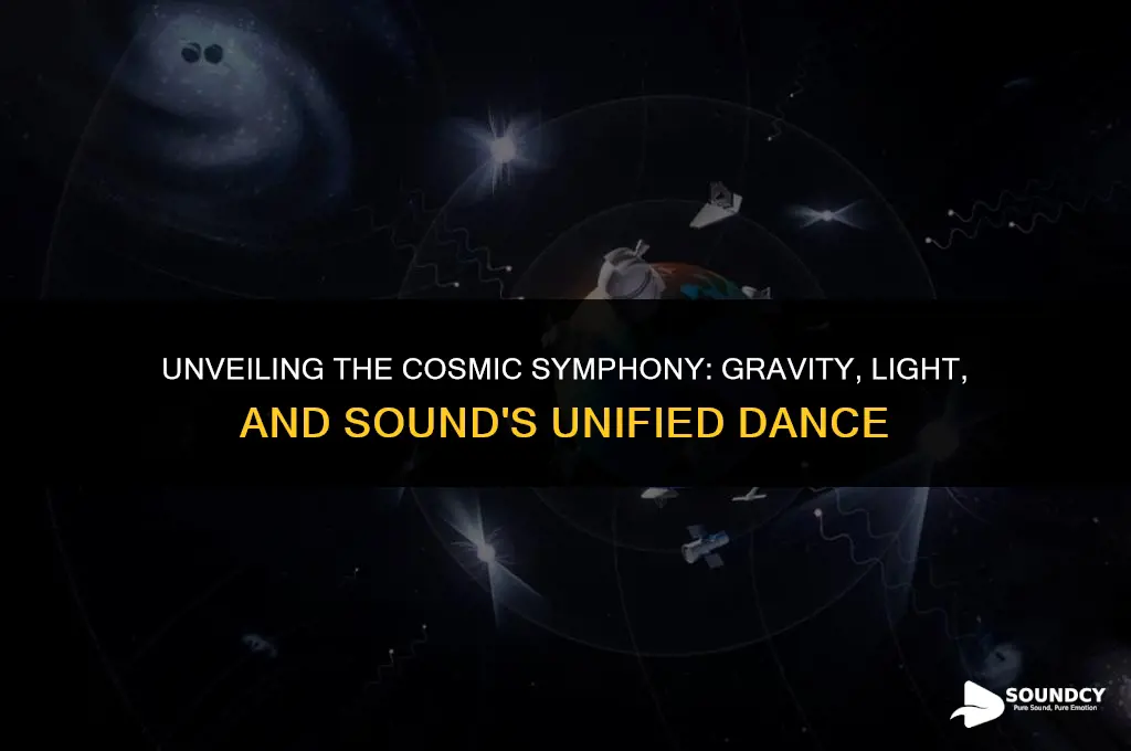 what do gravity light and sound have in common