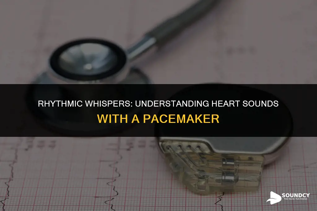 what do heart sounds sound like with a pacemaker