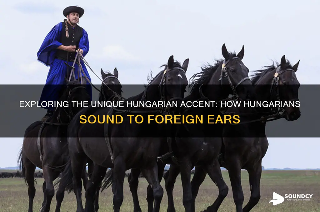what do hungarians sound like