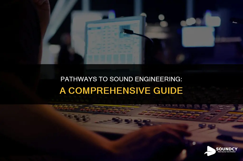 what do i study to become a sound engineer