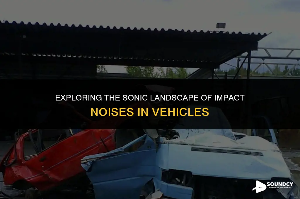 what do impact noises sound like in a car