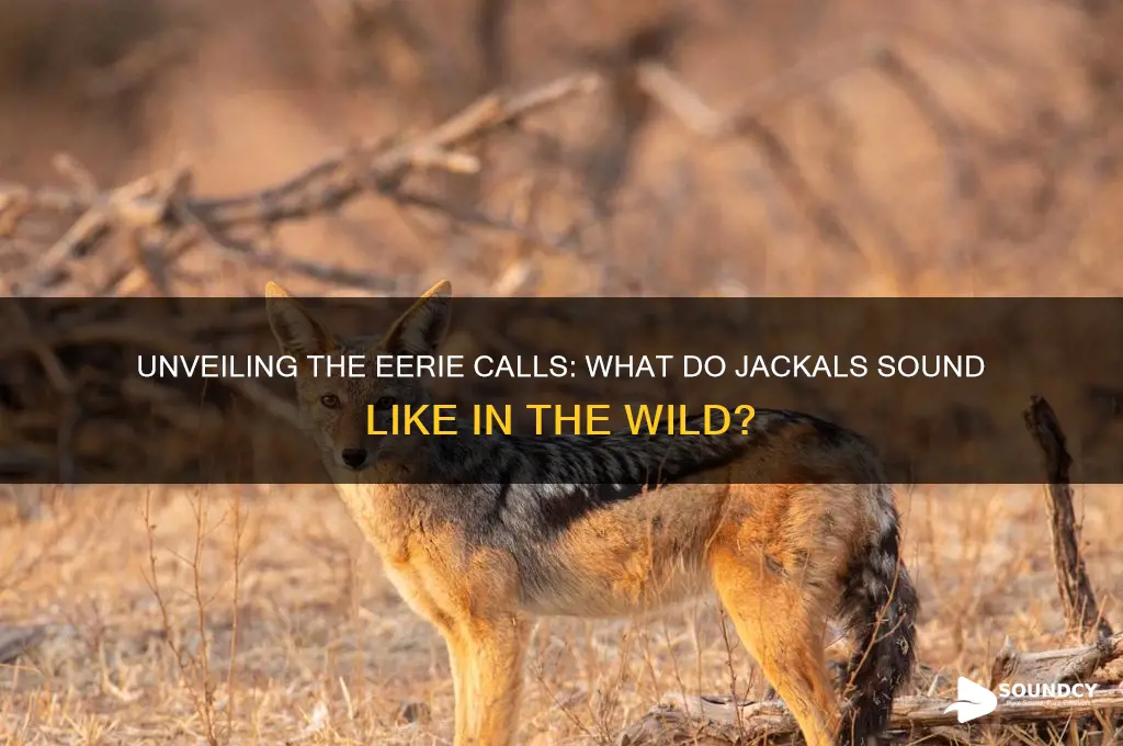 what do jackels sound like