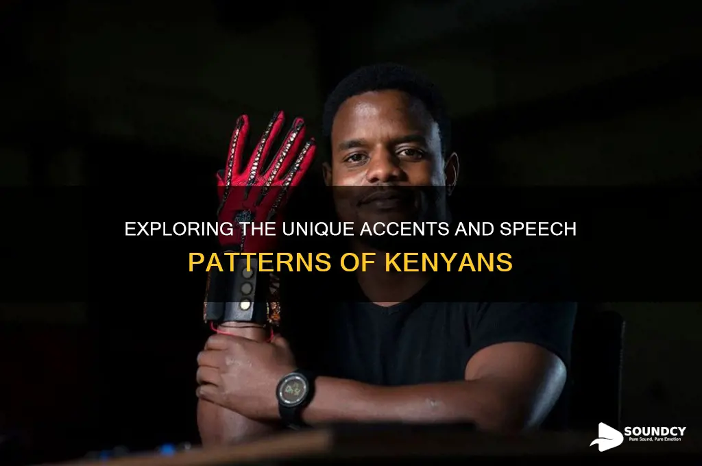what do kenyans sound like