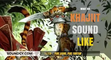 Unveiling the Unique Vocalizations of Khajiit: A Sonic Exploration
