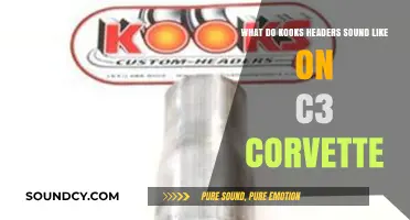 Exploring the Unique Sound of Kooks Headers on a C3 Corvette