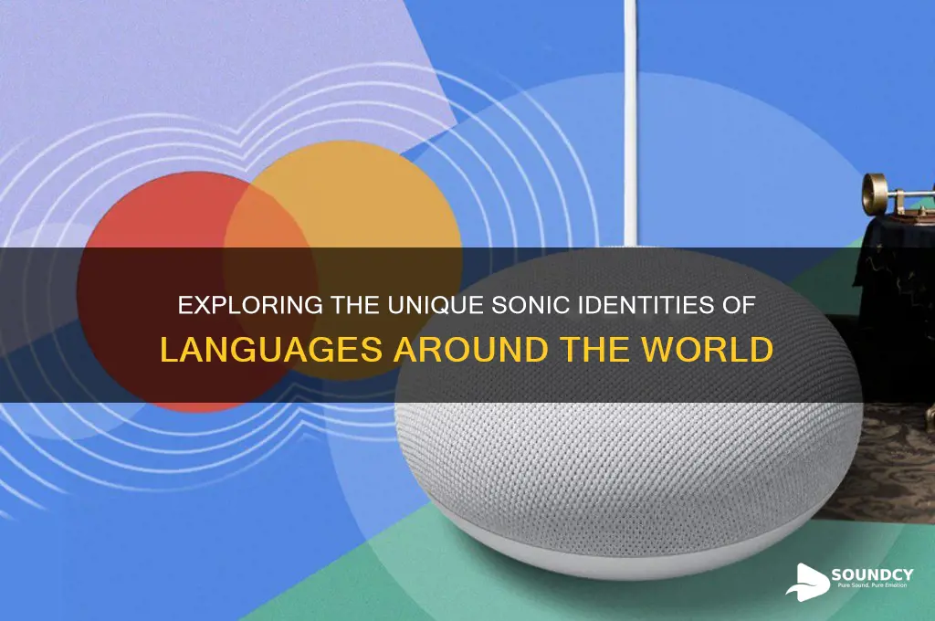 what do languages sound like