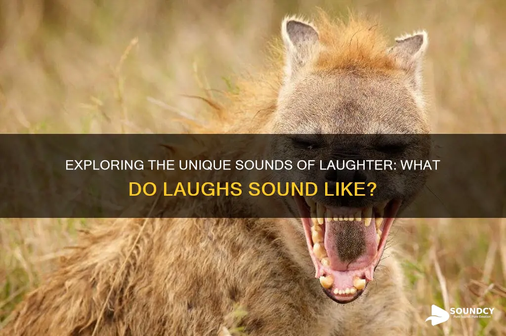 what do laughs sound like