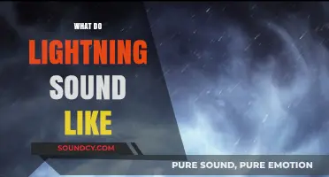 Unveiling the Thunderous Mystery: What Does Lightning Sound Like?