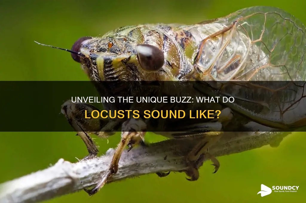 what do locusts sound like