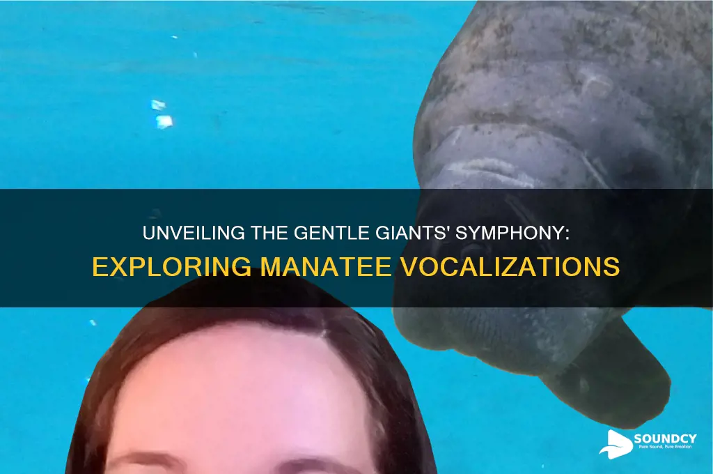 what do manatees sound like