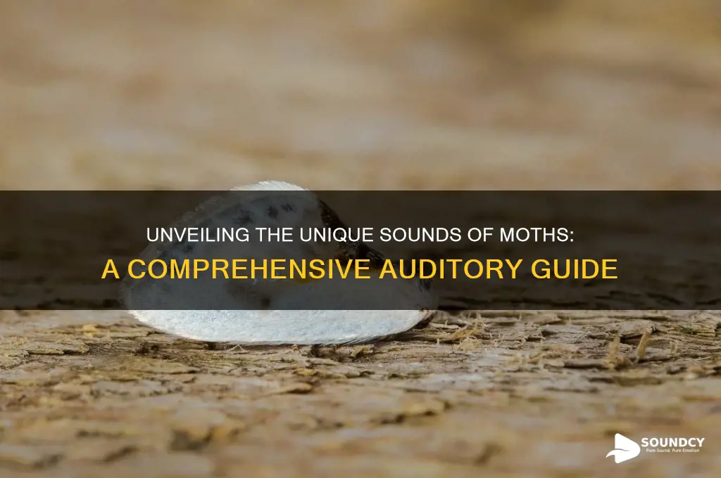 what do moths sound like